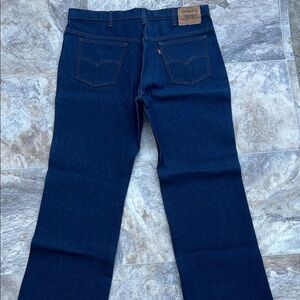 Levi's Men's Dark Blue Bootcut Jeans